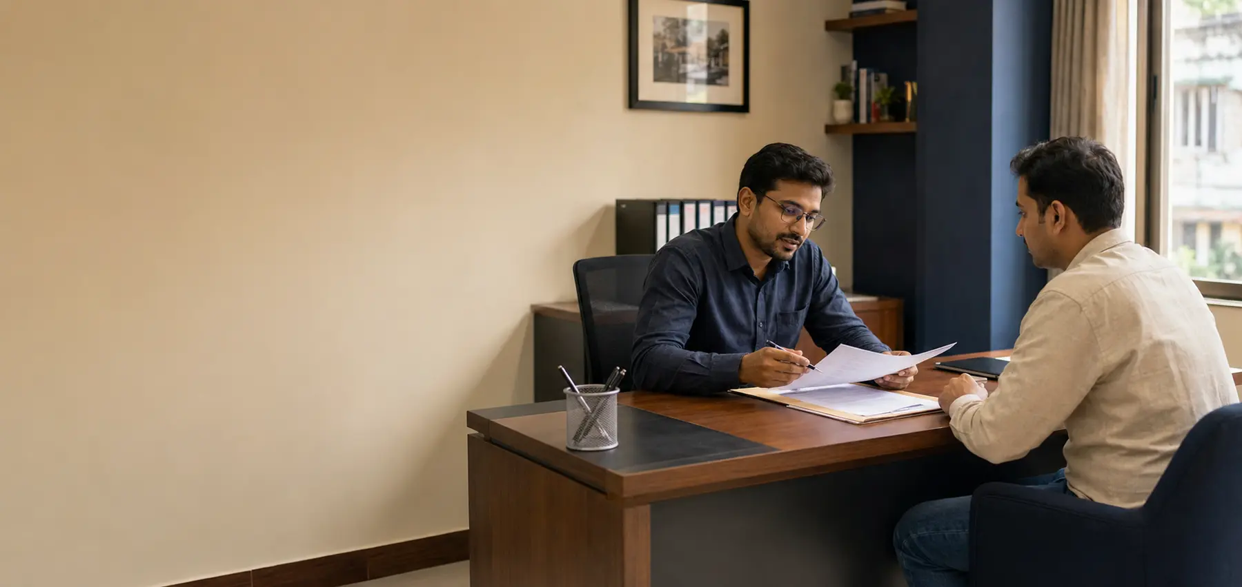 Professional document service consultation at Maa Laxmi Quick Service