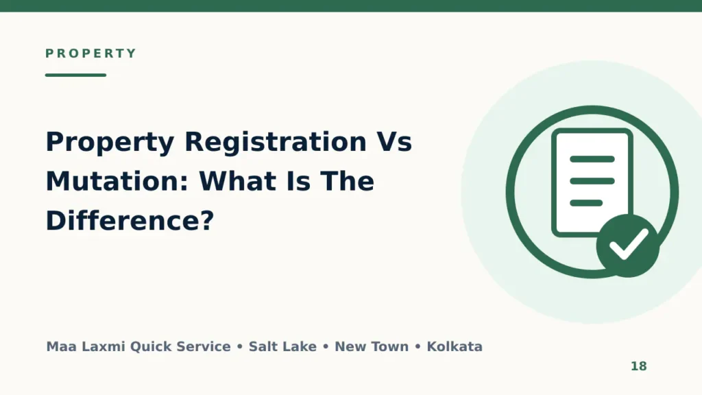 Property Registration Vs Mutation: What Is The Difference?